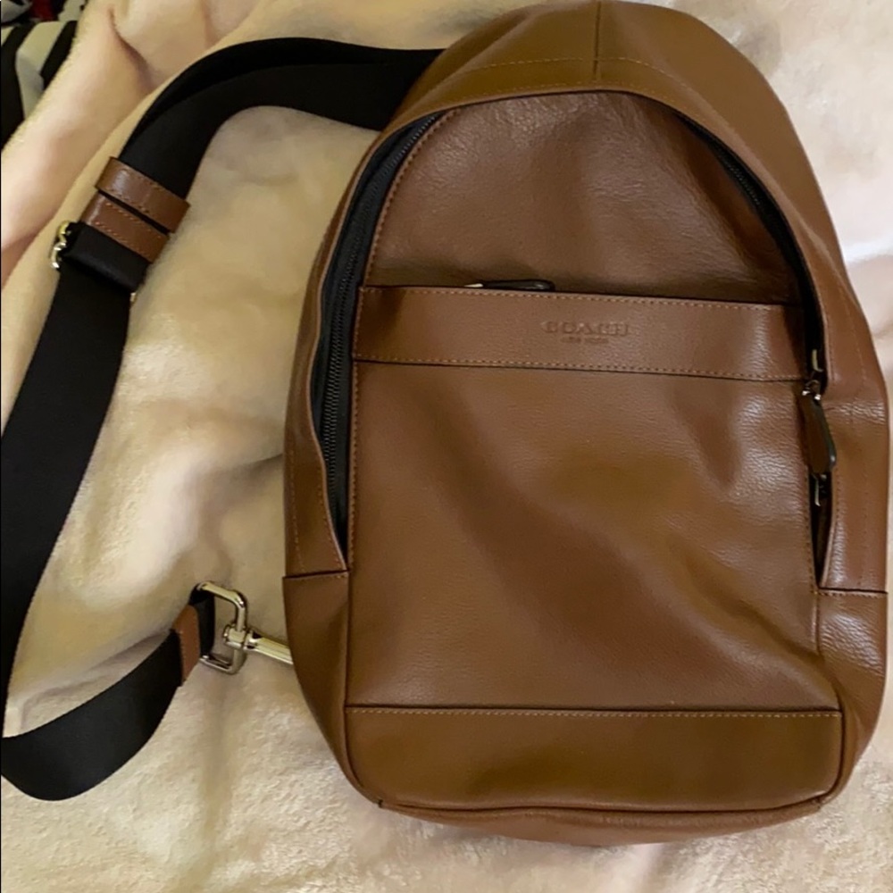 Brown Coach Backpack